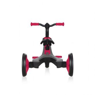 Triciclo convertibile Trike explorer 2 in 1 rosso