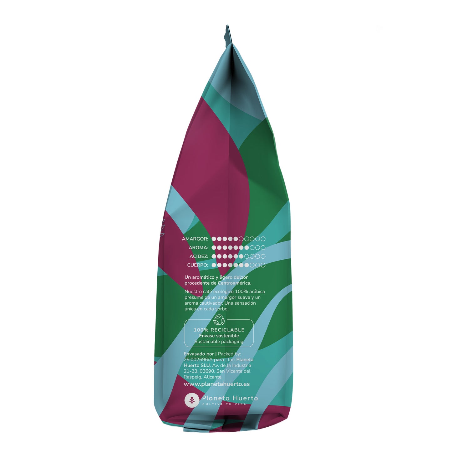 Pakket 2x Eco 100% Arabica koffiebonen Planeta Huerto 1 kg