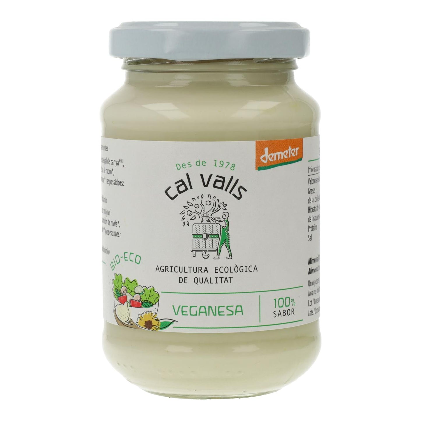 ECO Cal Valls Vegan Mayonnaise 190 g