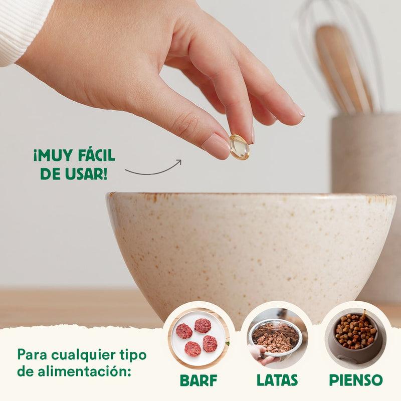 Radiant Coat Natural Omega 3 Capsules for Pets Wild Balance 60 Pearls