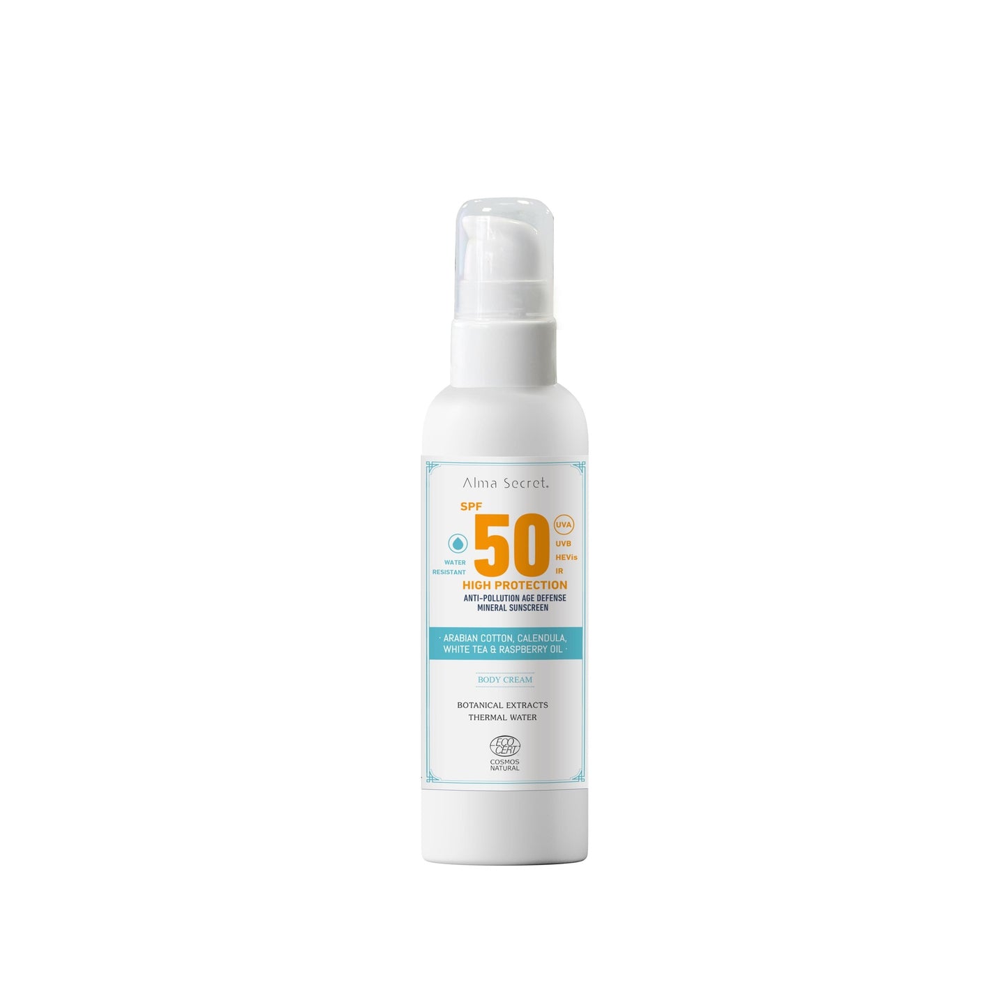 Crema solare protettiva SPF 50 Alma Secret  200 ml