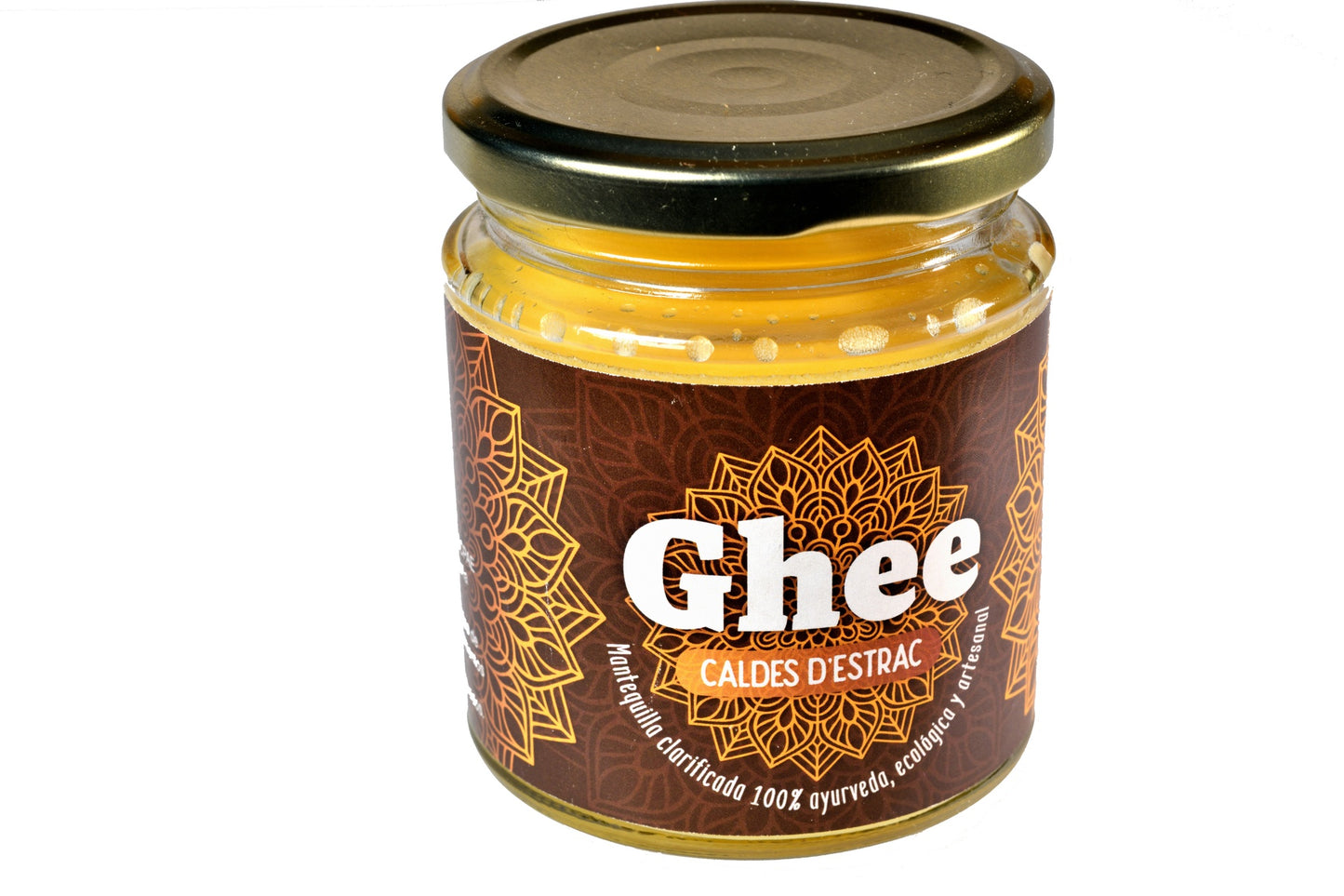 Ayurveda Artisanal Clarified Butter Ghee Caldes D'Estrac Eco 250 ml.