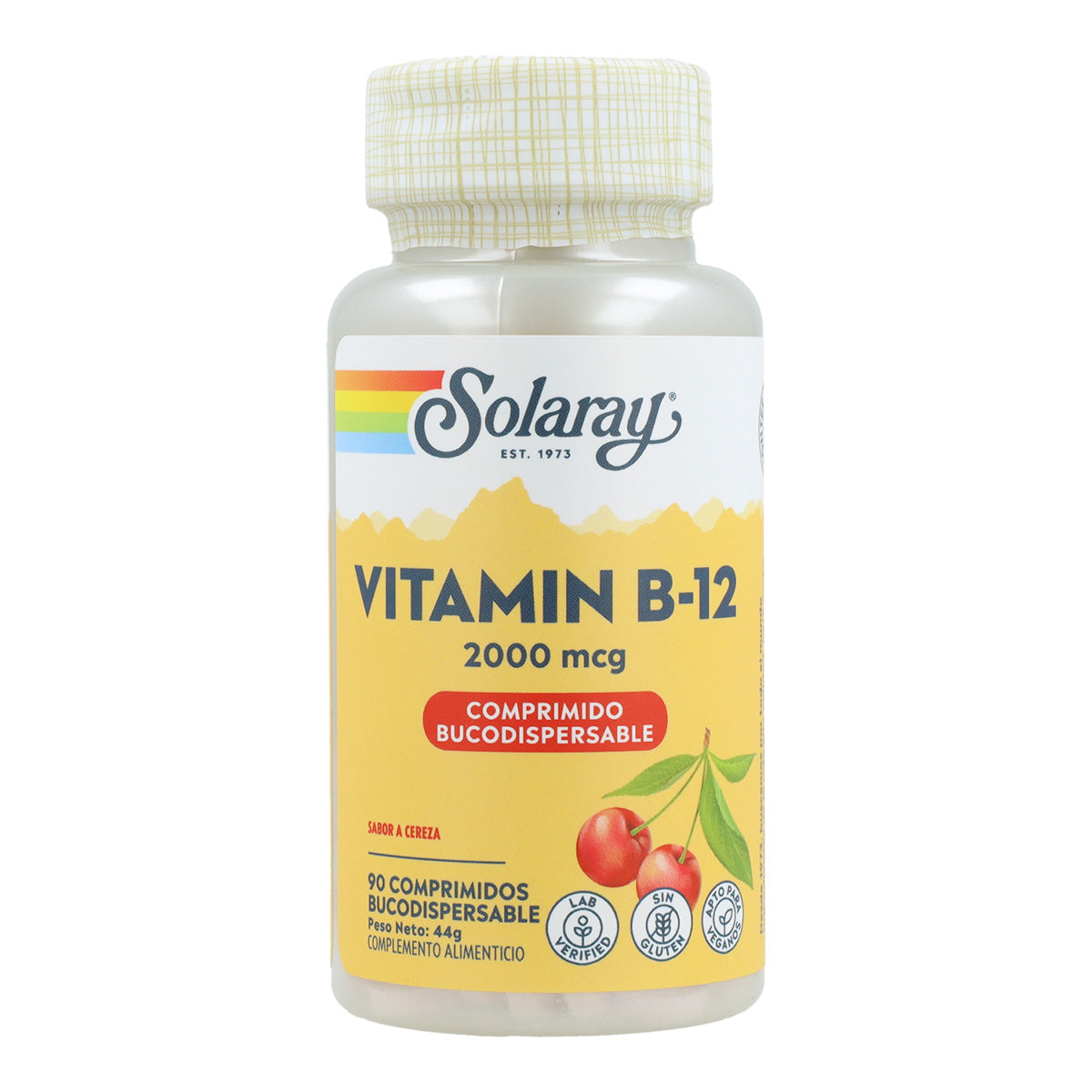 Solaray Vitamin B-12 2000 mcg 90 tabletter