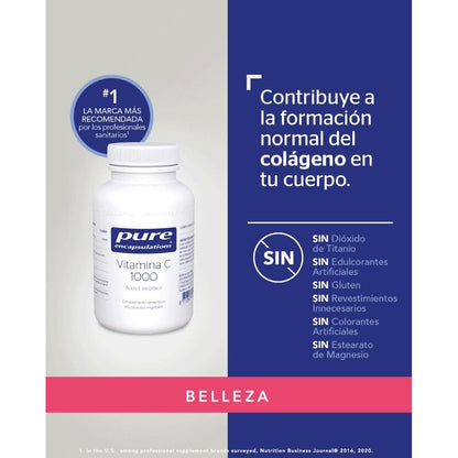 C-vitamin 1000 90 kapslar Pure Encapsulations