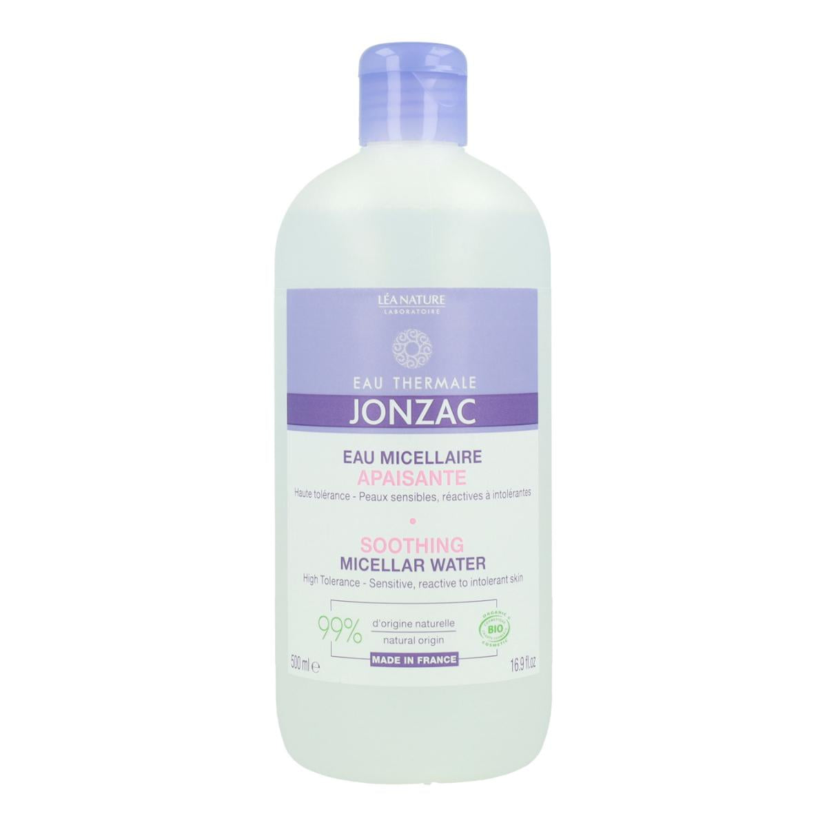 Eau micellaire apaisante Reactive Eau Thermale JONZAC 500 ml