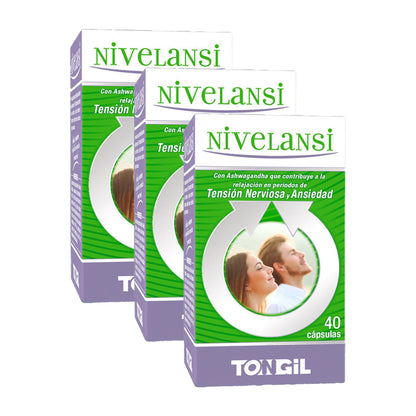 Pack 3x Nivelansi Tongil 40 gélules