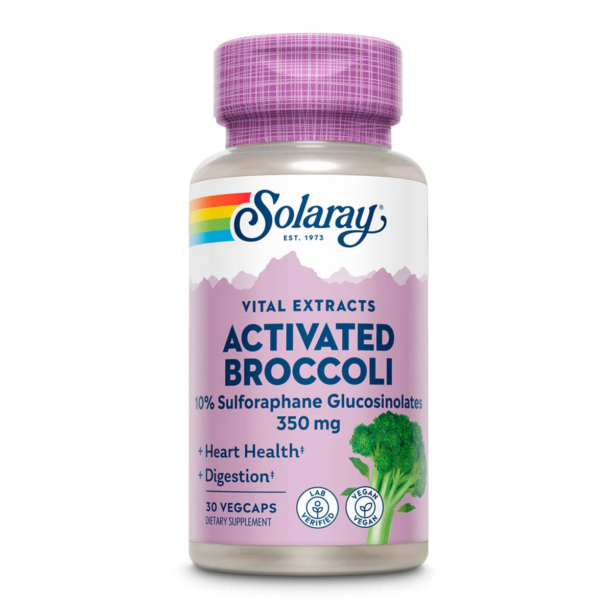 Geactiveerd broccolizaadextract 350 mg 30 capsules