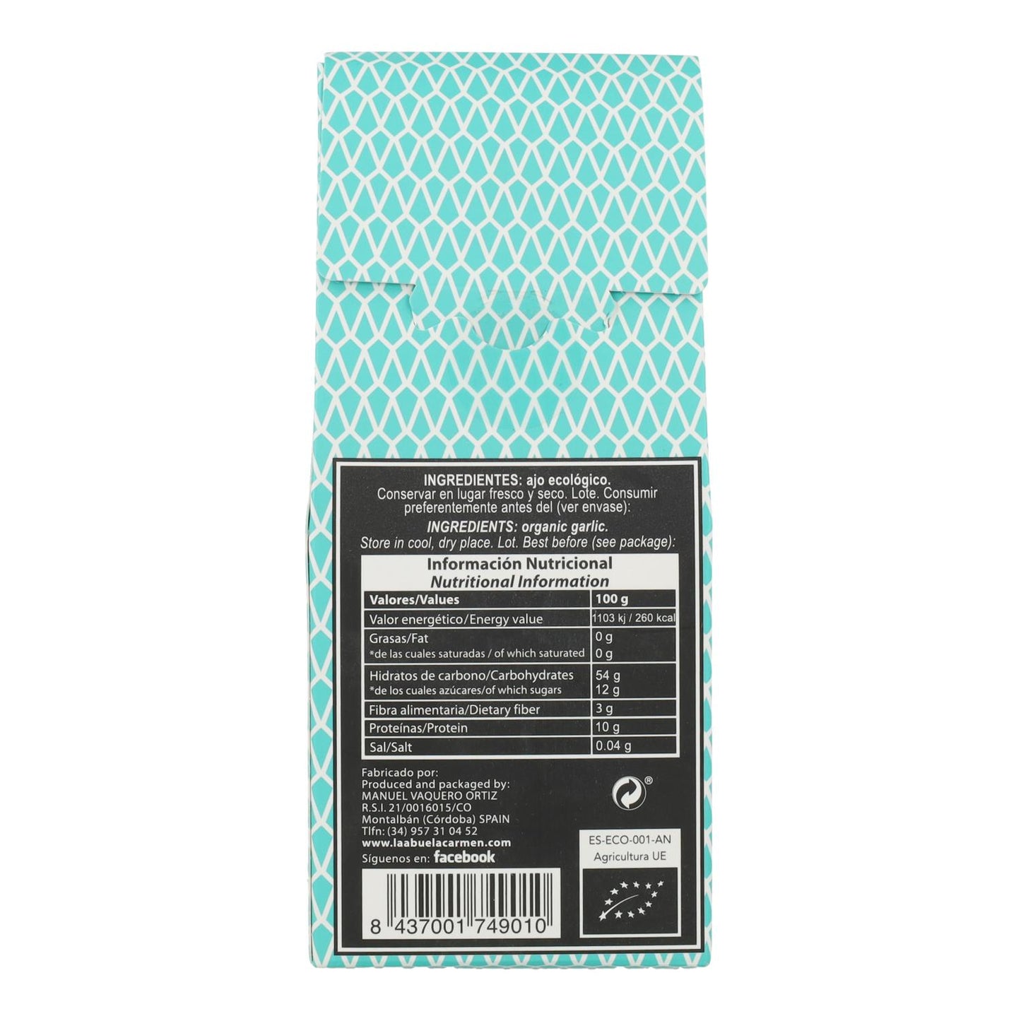 Bio-Schwarzer Knoblauch aus Cordoba (2 Knollen)