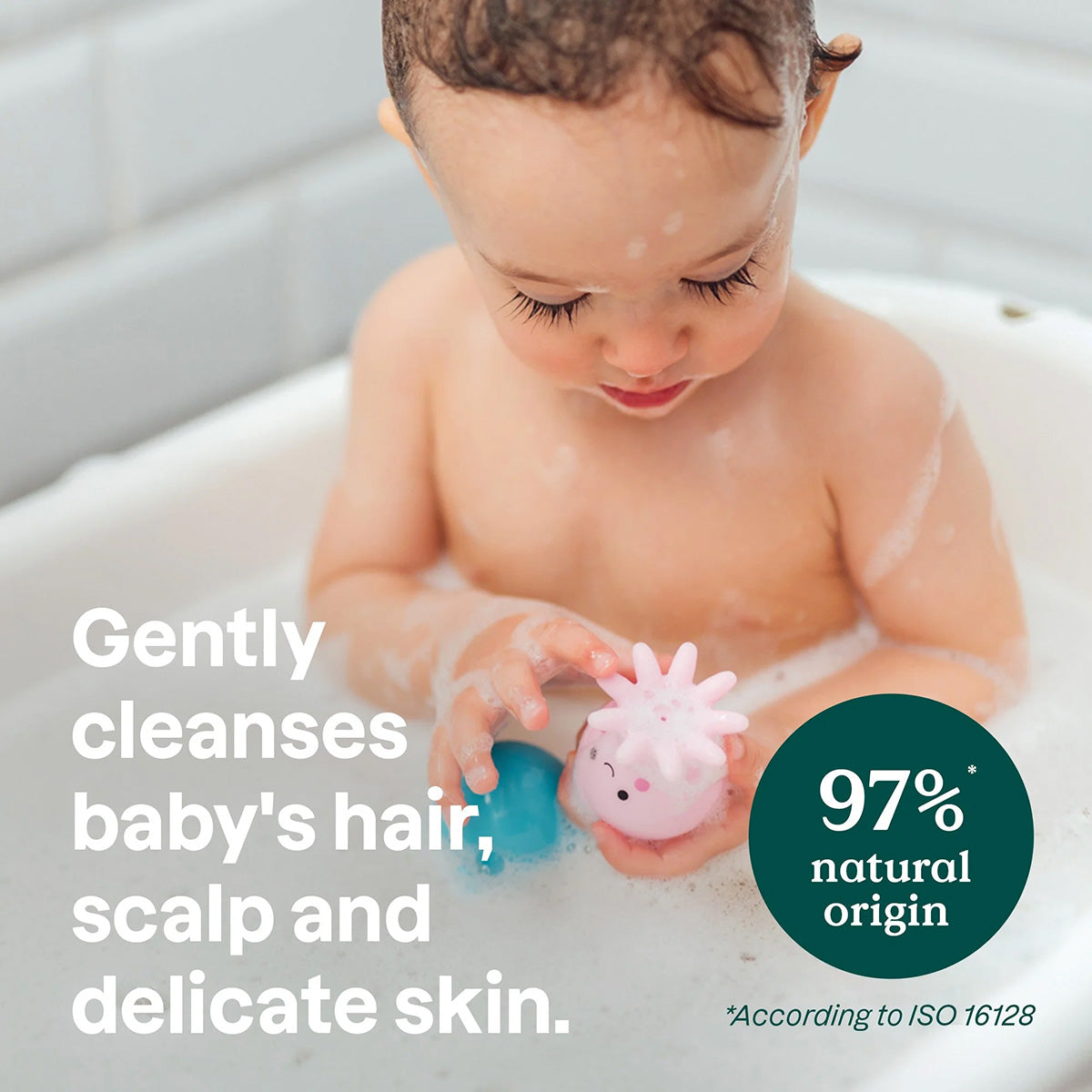 Baby leaves Shampooing et gel 2 en 1 Buenas noches Attitude 473 ml