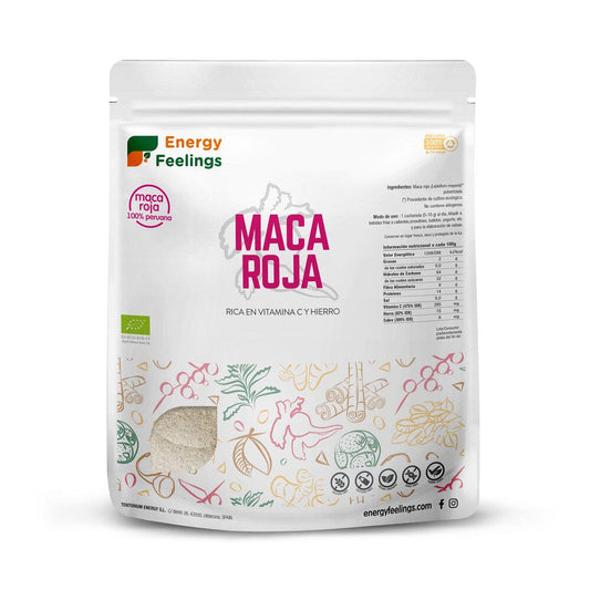 Maca rouge bio en poudre Energy Feelings 200 g