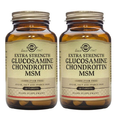 Confezione da 2 glucosamina condroitina MSM extra concentrato