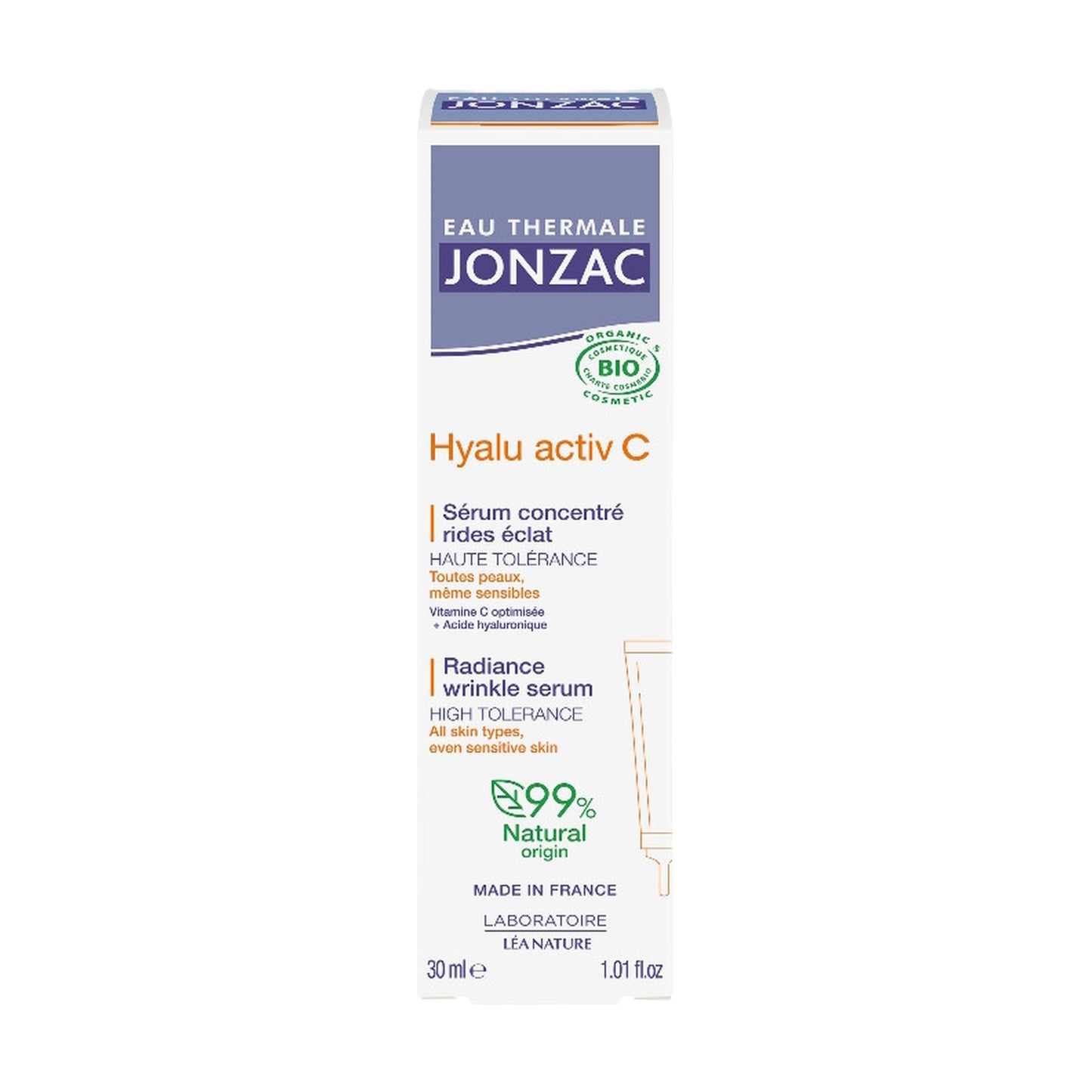 Serum mit Hyaluronsäure + Vitamin C Eau Thermale JONZAC 30 ml