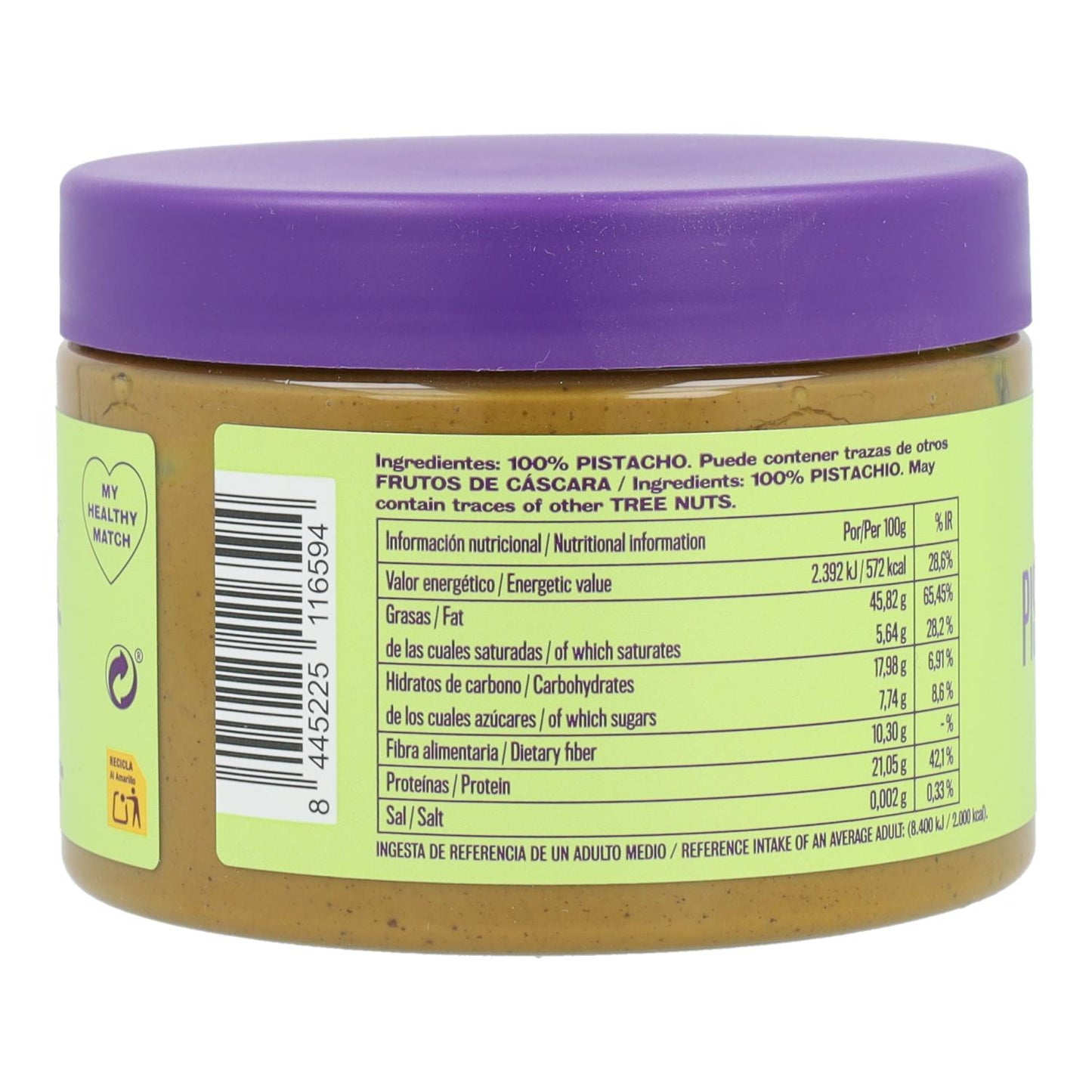 Pistachecrème Nut&me 250 g