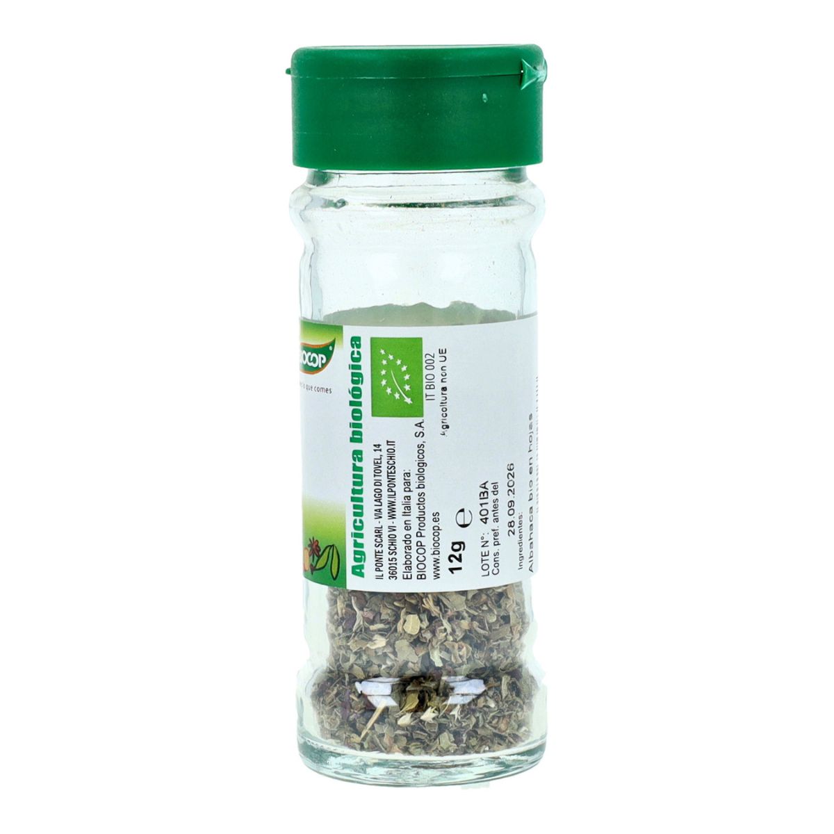 Assaisonnement au basilic Biocop 12 g