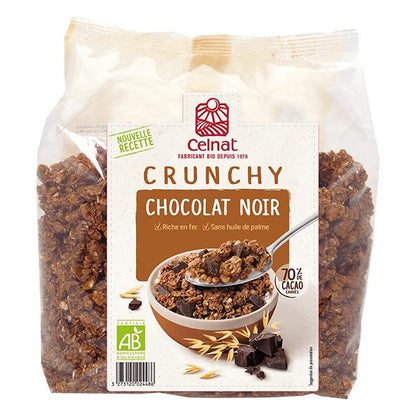 Muesli Bio Crunchy con cioccolato fondente Celnat 500 g