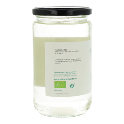 Förpackning 3xEkologisk deodoriserad kokosnötsolja ECO Planeta Huerto 500 ml