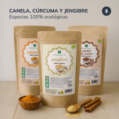 Ceylon-Zimtpulver ECO Planeta Huerto 500 g