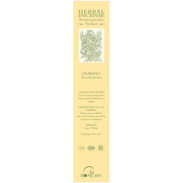 Bio-Weihrauch-Bioaroma, 12 Stäbchen