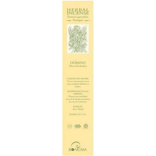 Bio-Weihrauch-Bioaroma, 12 Stäbchen