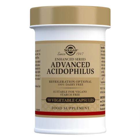 Acidophilus Plus Avancé. Solgar 60 gélules