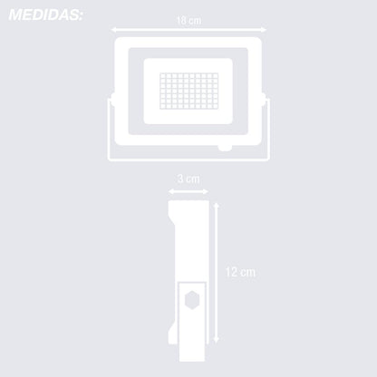 30W Fixed LED Projector