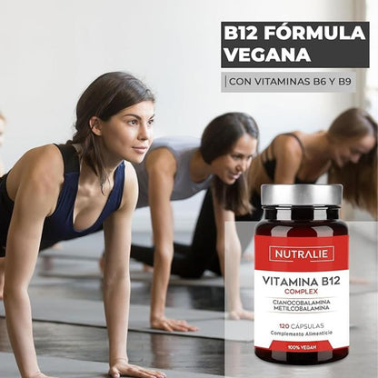 Vitamin B12 Complex 2000 mcg Trötthet Nutralie 120 tabletter