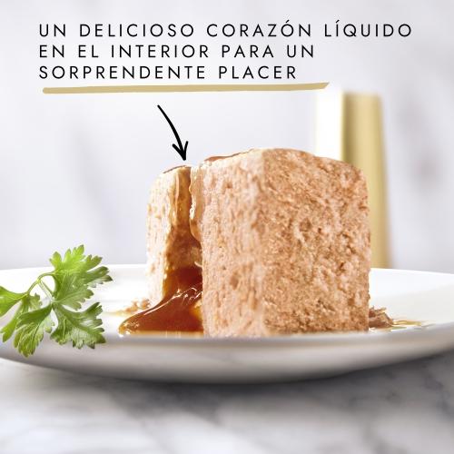 Confezione da 24 x GOURMET GOLD Fondant Pollo Cibo umido 85 g