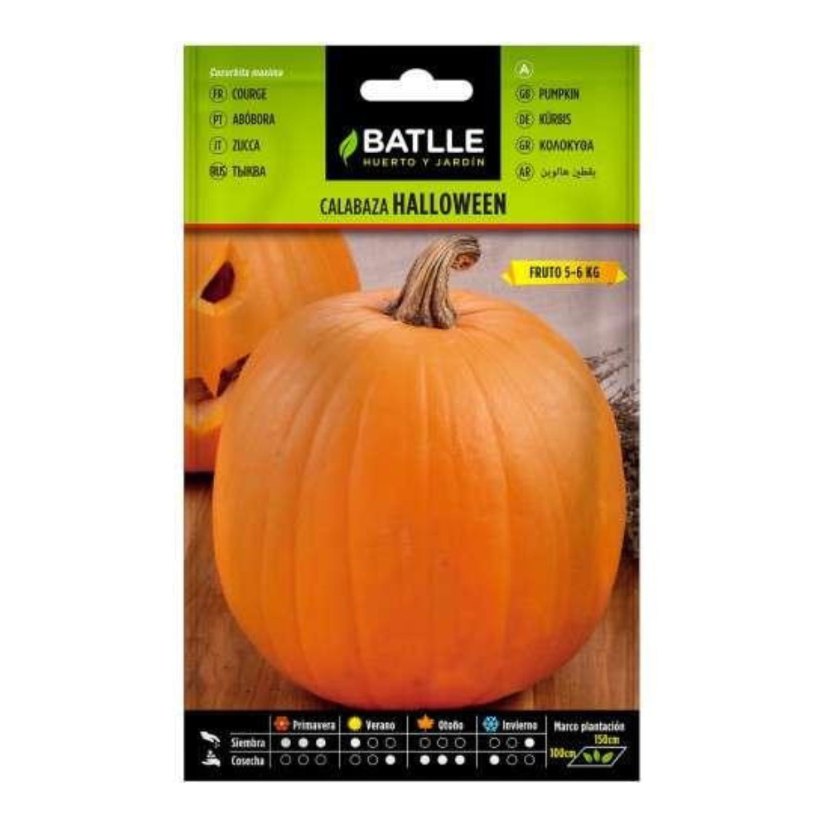 Kürbiskerne Halloween Batlle