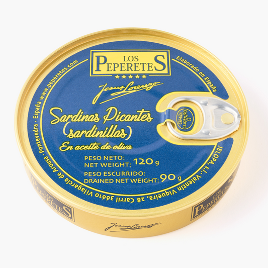 Scharfe Sardinen Los Peperetes 120g