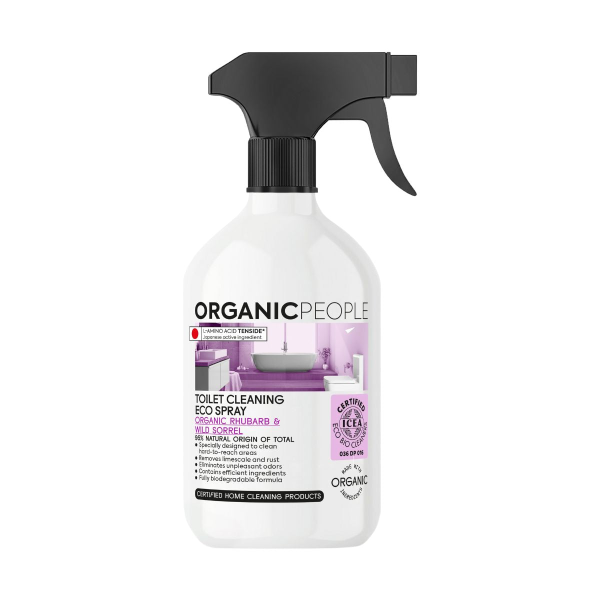 Ecologische wc-reinigingsspray Organic People 500 ml