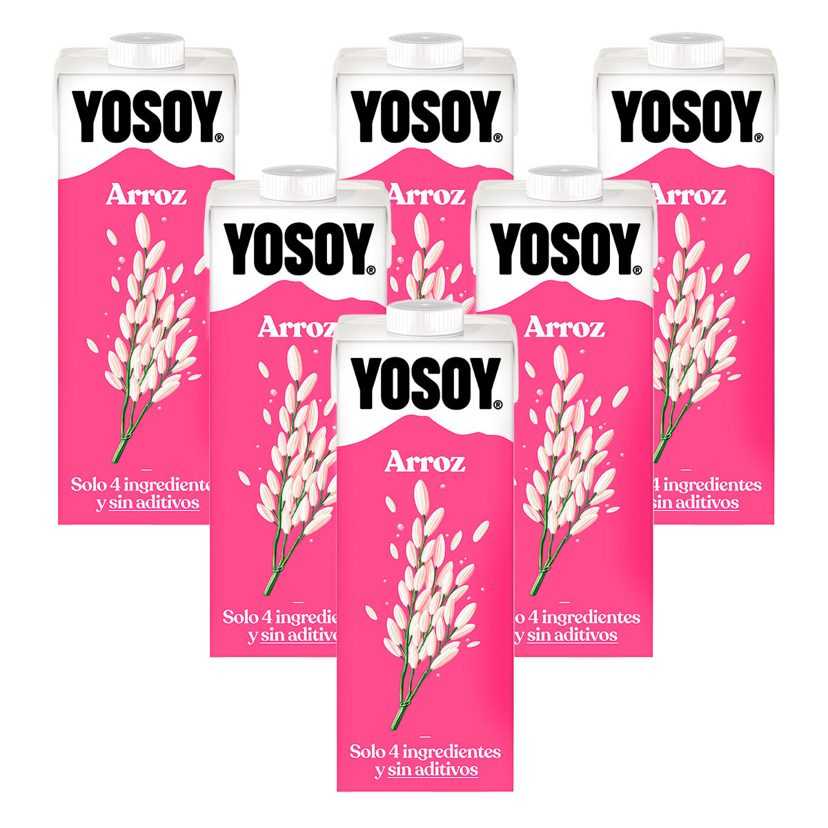 6-pack Yosoy risdryck 1 l