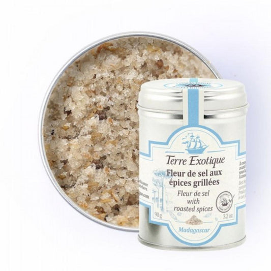 Fleur de Sel aromatisiert mit gerösteten Gewürzen Terre Exotíque 90g