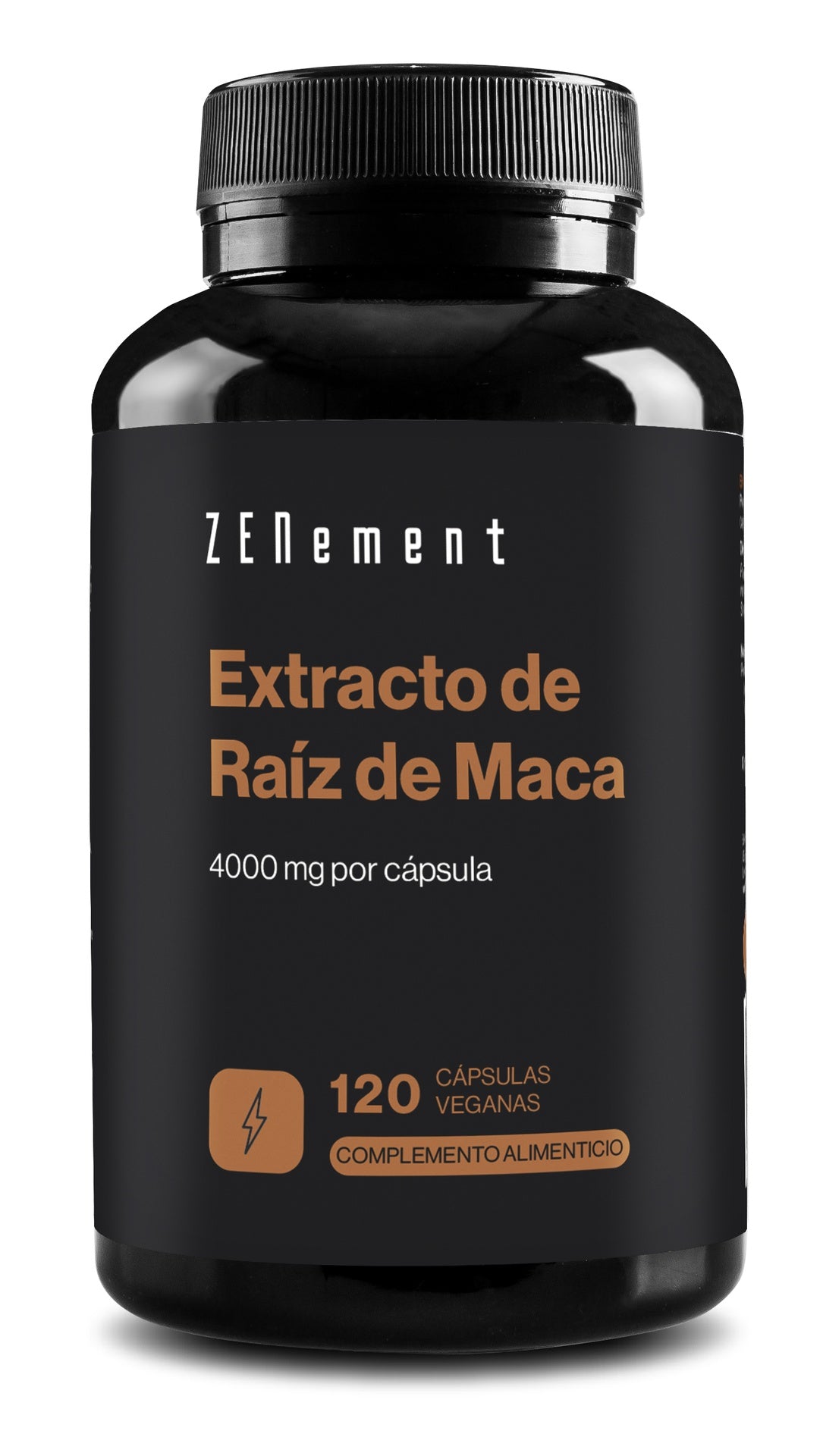 Extrait de racine de maca 4000 mg, hautement concentré 10:1 Zenement, 120 comprimés