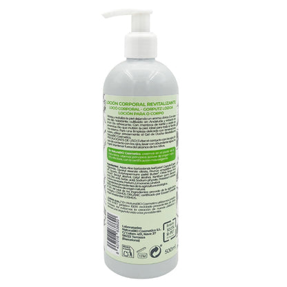 Lozione corpo rivitalizzante al limone e aloe bio Naturabio 500 ml