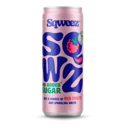 Bevanda al gusto di frutti rossi SQWZ 250 ml