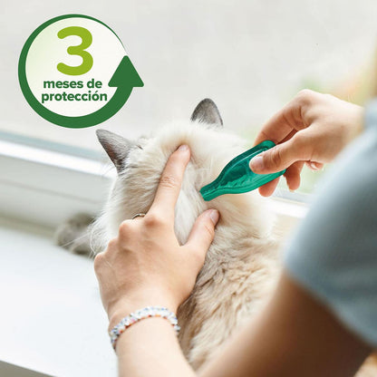 Natural anti-parasite repellent pipettes for cats 3x1 ml
