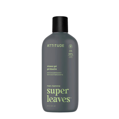 Super leaves men douchegel Matcha & Bergamot 415 ml