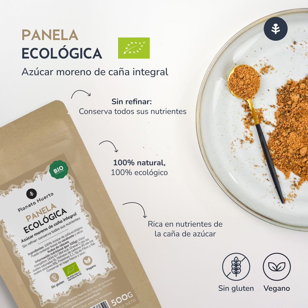 Panela Zucker ECO Planeta Huerto