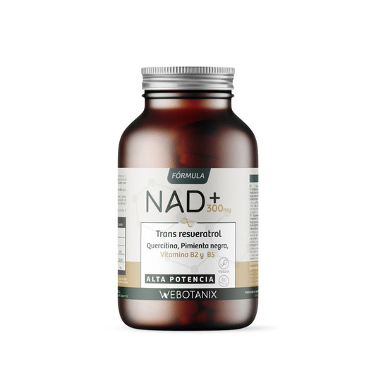 NAD+ 300 mg Trans Resweratrol WEBOTANIX 60 kapsułek