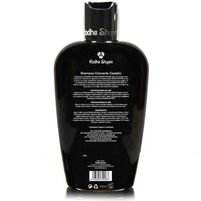 Hårfärgande schampo Castaño Henna Radhe Shyam 250 ml