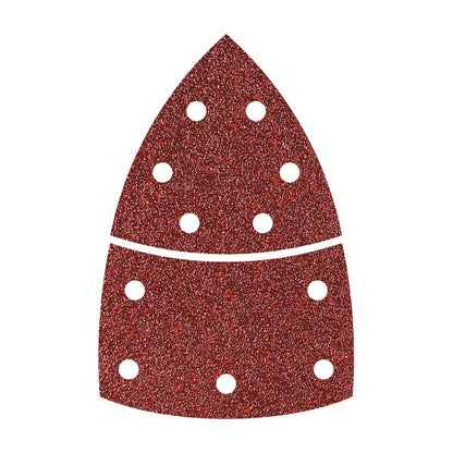 Adhesive sanding sheets for Wolfcraft 95mm 80 multi-sanders