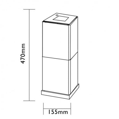 Lampada solare decorativa Martinique Luxform