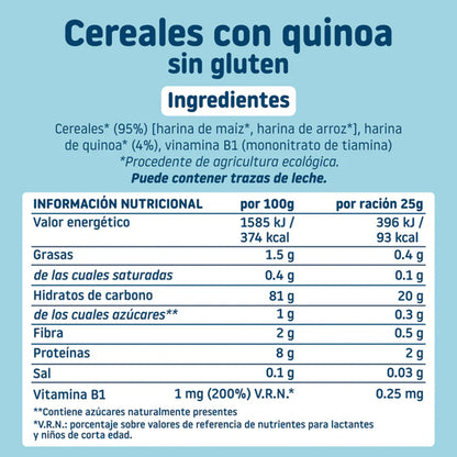 ERBJUDANDE 3x Glutenfri gröt med quinoa Eco Smileat, 200 g