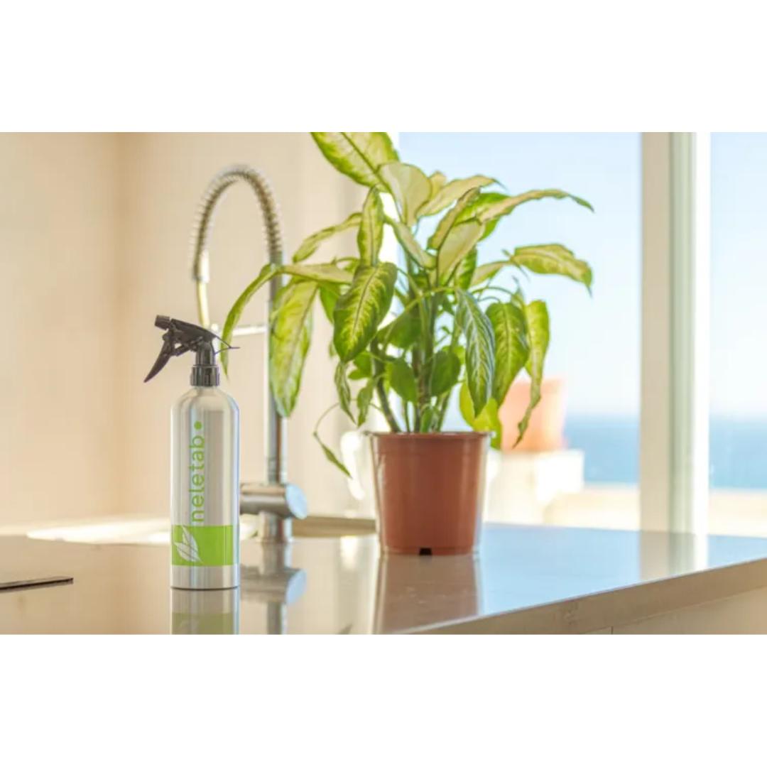 Kit de démarrage 3 flacons + 3 comprimés Neletab multi-surfaces, verre et salle de bain