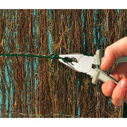 Fil galvanisé plastifié Plast Wire 50 m Nortene Ø24 mm