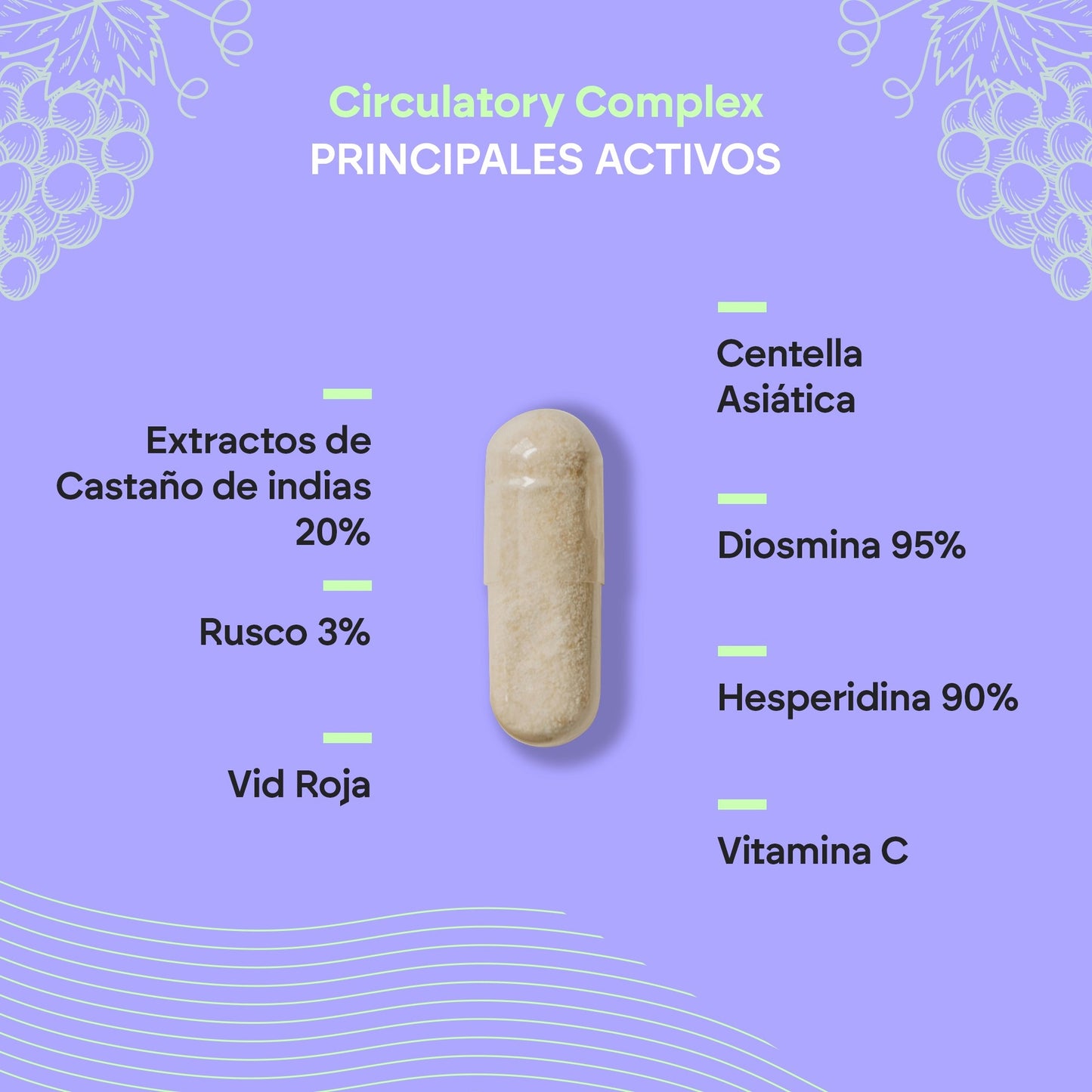Nutralie Circulatory Complex avec diosmine et hespéridine 60 gélules