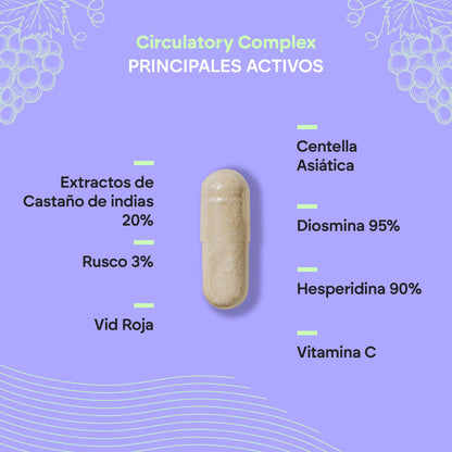 Nutralie Circulatory Complex avec diosmine et hespéridine 60 gélules