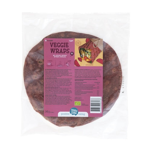 Gemüsewraps mit Rote Bete Terrasana 240 g