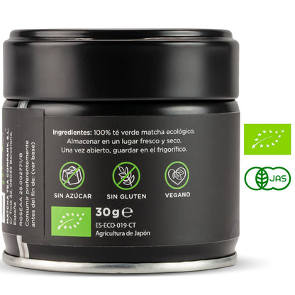 100% Organic Premium Ceremonial Matcha Tea Matcha & CO 30 g