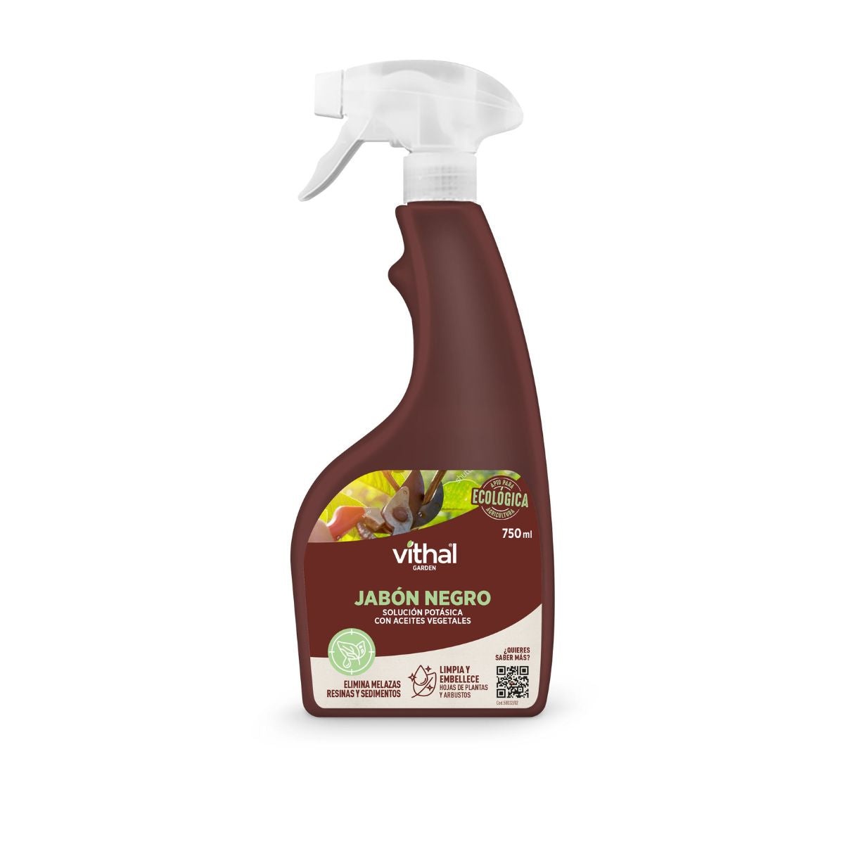 Sapone nero Eco 750 ml pronto all'uso Vithal Garden